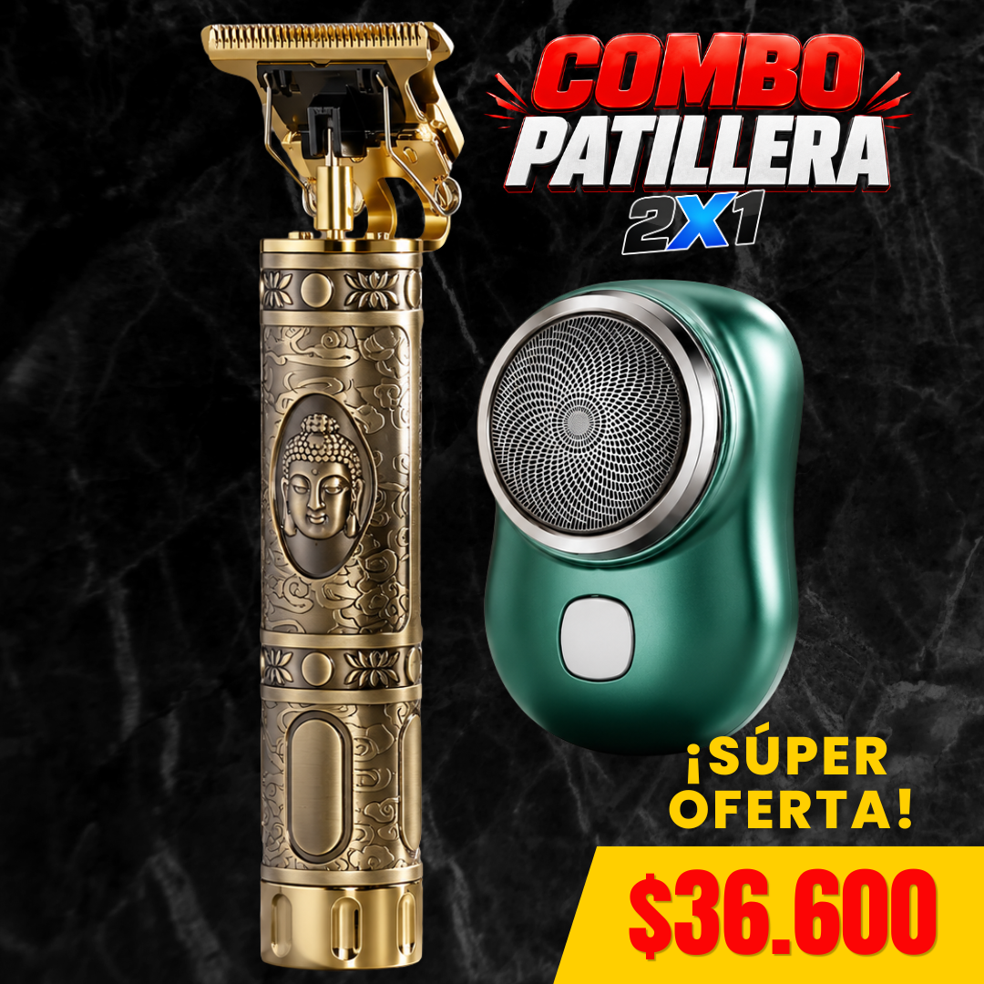 2X1 COMBO PATILLERA BUDA + MINI SHAVER