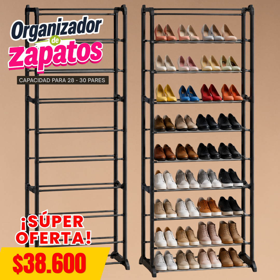 Organizador de Zapatos 10 Niveles