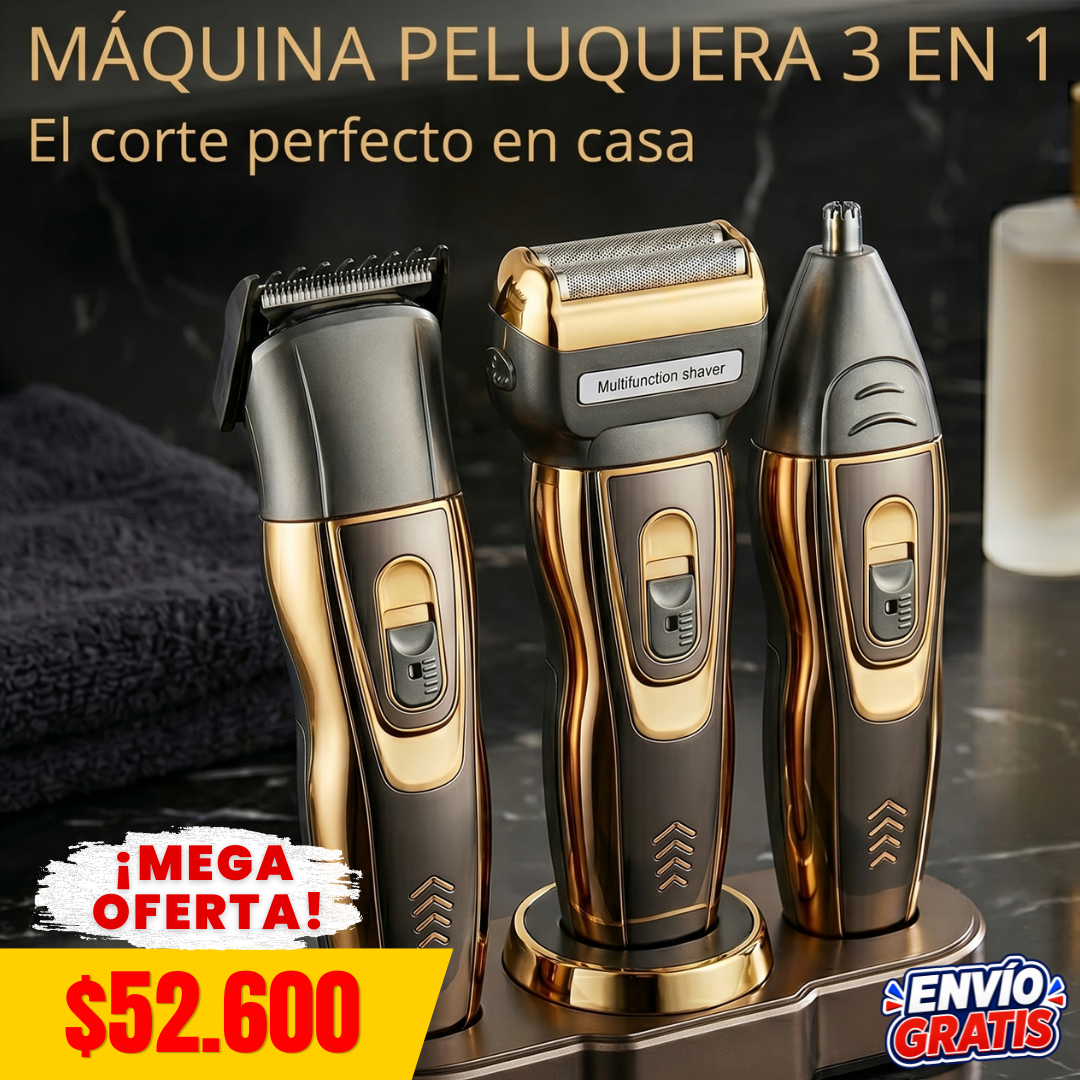Maquina peluquera 3 en 1