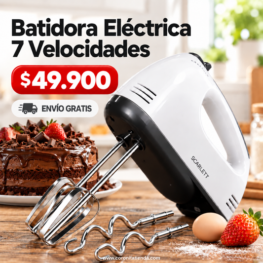 Batidor 7 velocidades