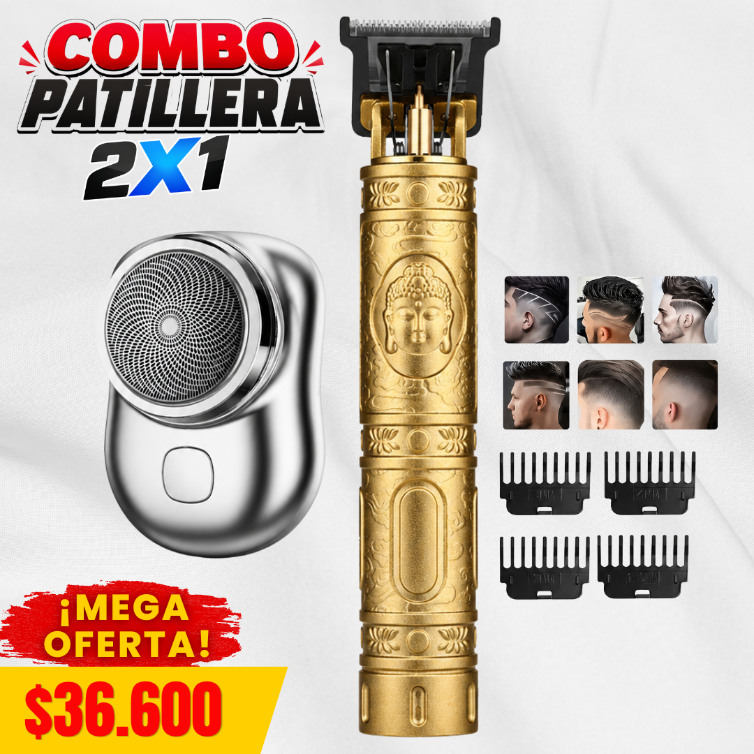 2X1 COMBO PATILLERA BUDA + MINI SHAVER