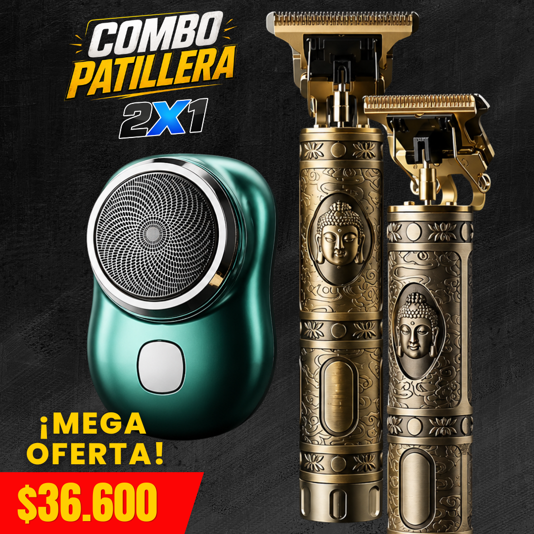2X1 COMBO PATILLERA BUDA + MINI SHAVER