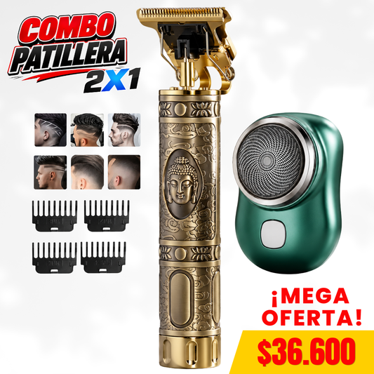 2X1 COMBO PATILLERA BUDA + MINI SHAVER