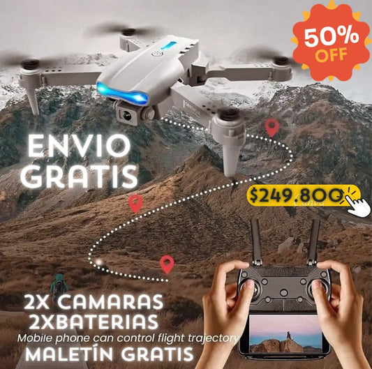 Drone Doble Camara + Maletin Gratis