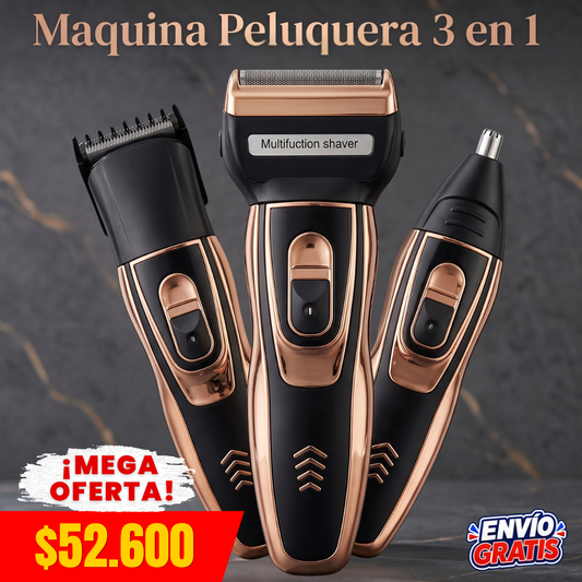 Maquina peluquera 3 en 1