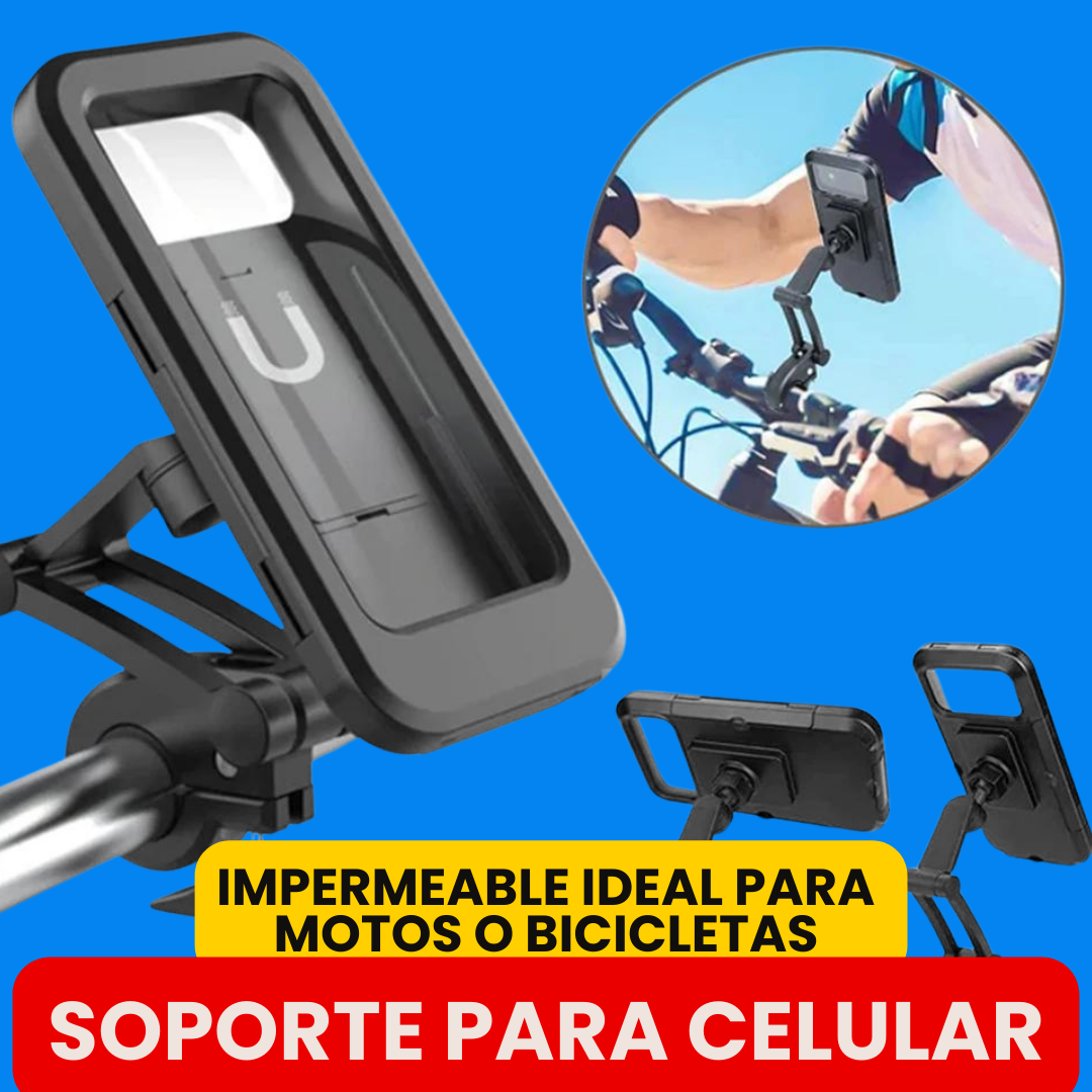 SOPORTE DE CELULAR PARA MOTOS O BICICLETAS