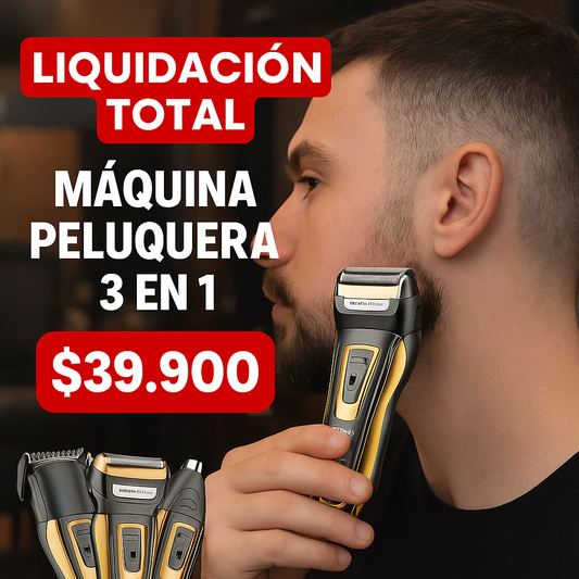 Maquina peluquera 3 en 1