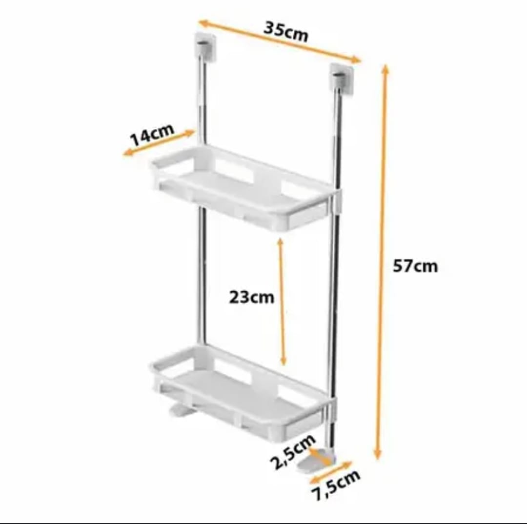 COMBO 2X1 ORGANIZADOR DE BAÑO + TAPETE ANTIDESLIZANTE