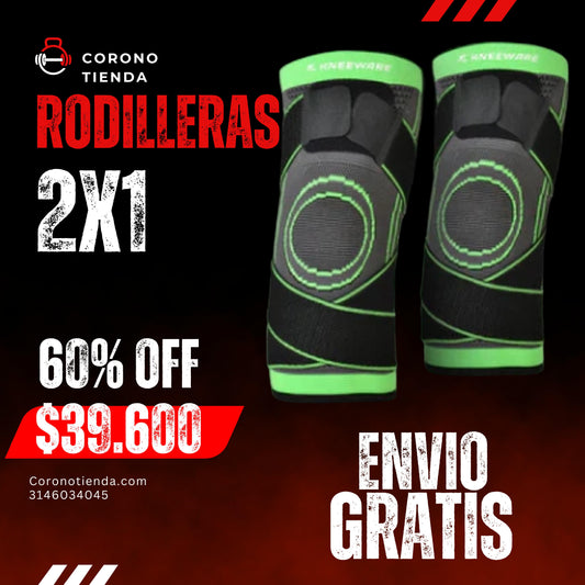 2X1 RODILLERAS DEPORTIVAS