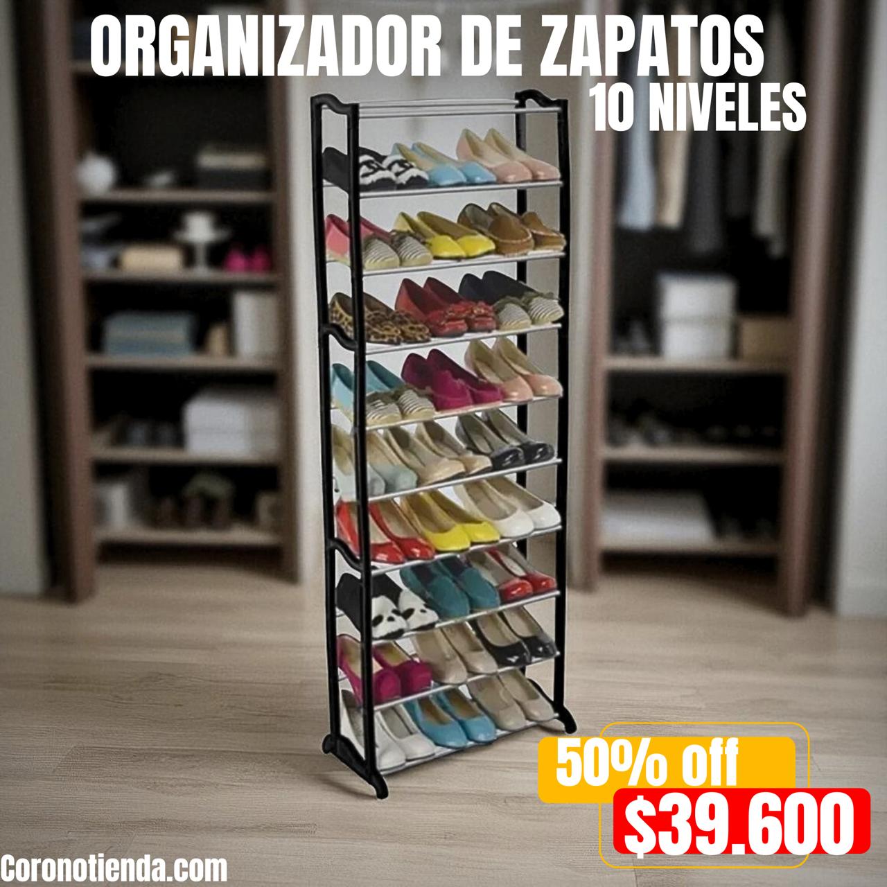 Organizador de Zapatos 10 Niveles