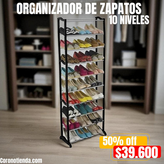 Organizador de Zapatos 10 Niveles