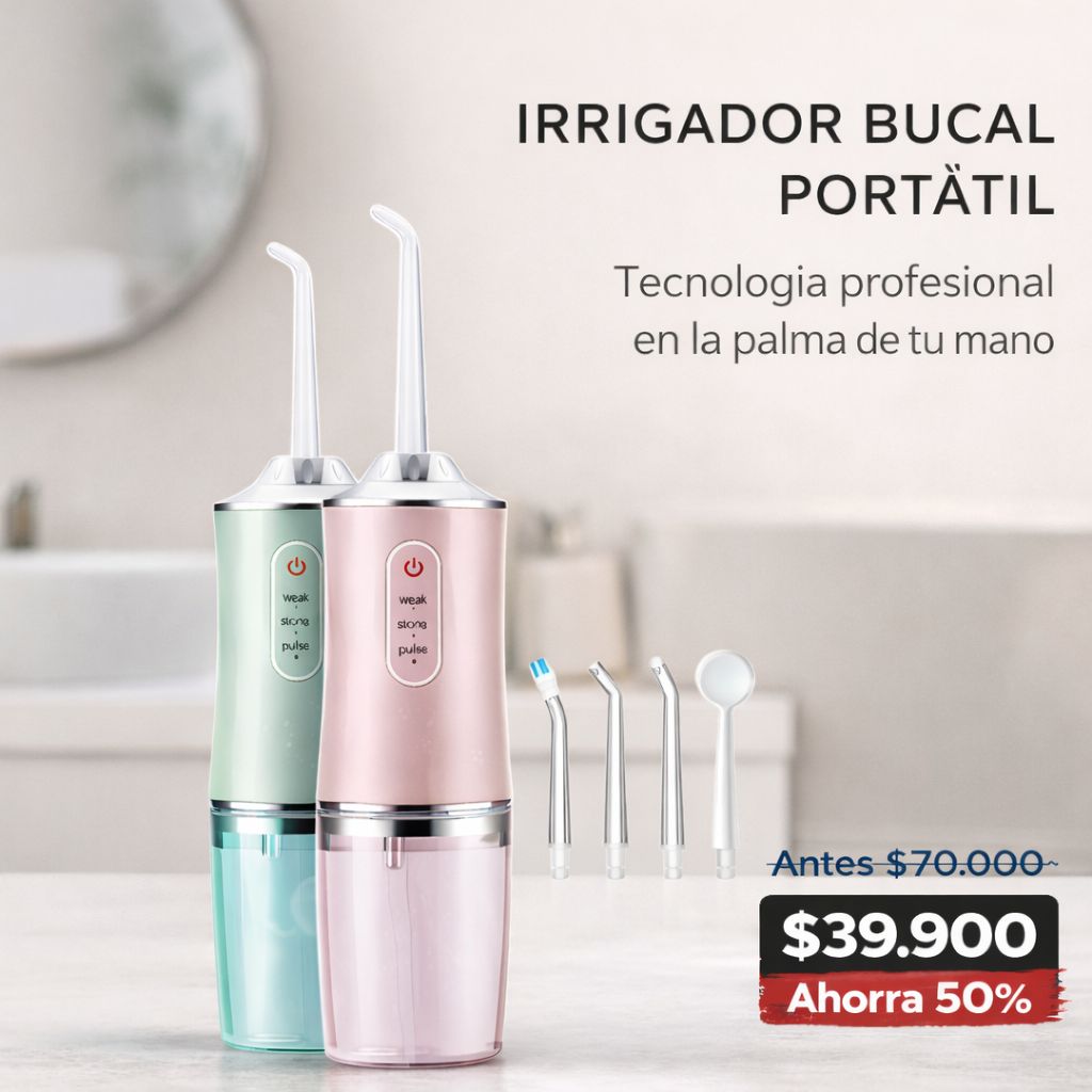 Irrigador bucal
