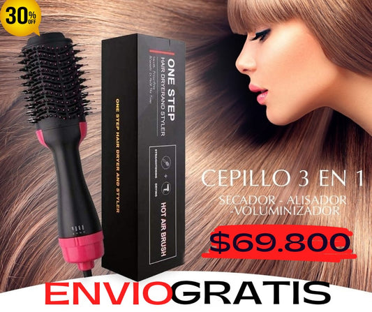 Cepillo Secador Voluminizador Salon One Step Hair Dry