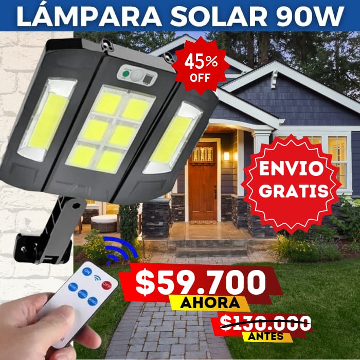 Lampara exteriores 90W