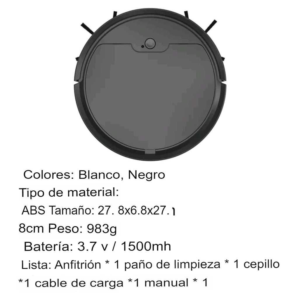 ASPIRADORA 3 EN 1 ROBOT