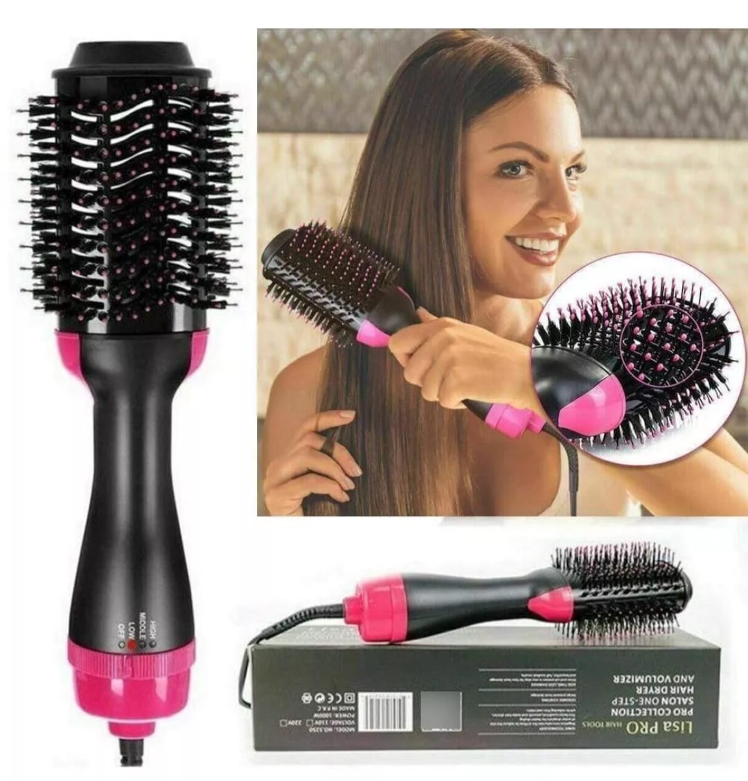 Cepillo Secador Voluminizador Salon One Step Hair Dry